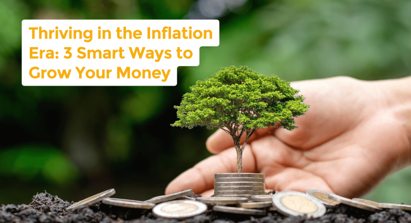 Thriving in the Inflation Era; 3 Smart Ways to Grow Your Money