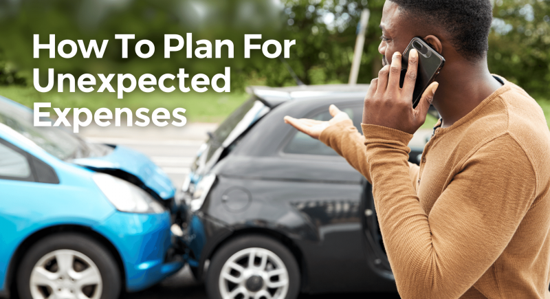how to plan for unexpected expenses.