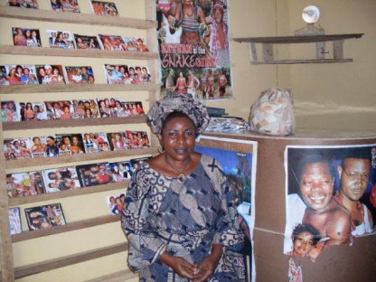 An empty movie shop signifying the tail end of the Nigerian video rental market