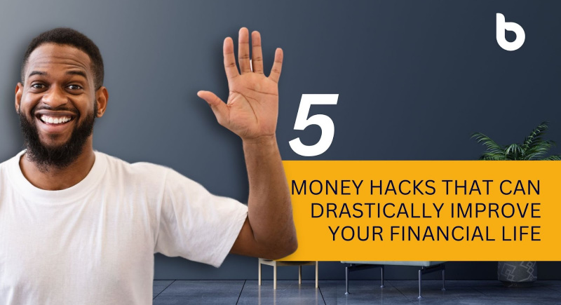 Man gesturing with his fingers 5 money hacks to improve your financial life