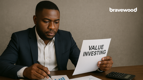 Man demonstrating value investing for beginners